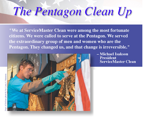 Pentagon Clean Up - ServiceMaster